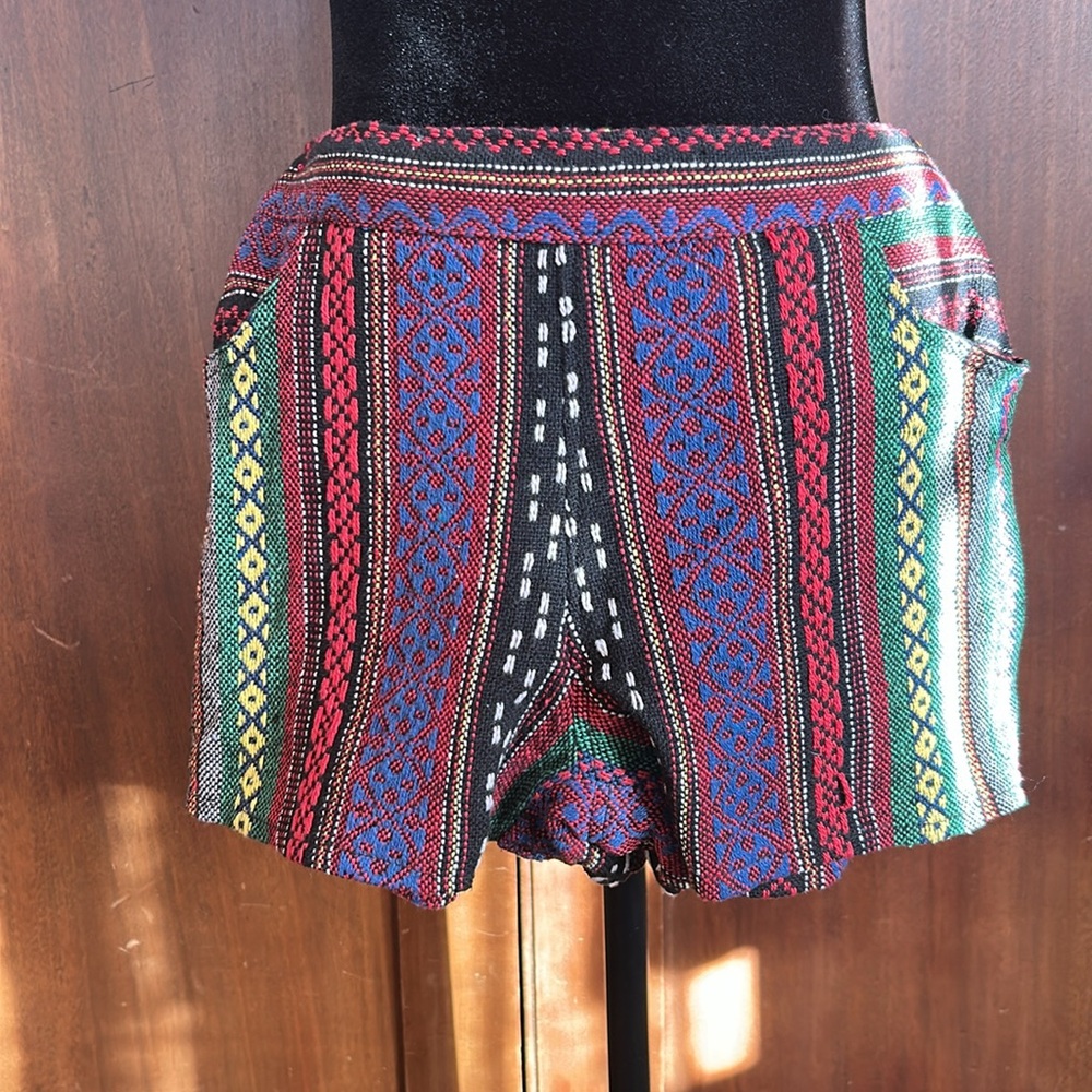 Tapestry Hippie Shorty Shorts XS/S